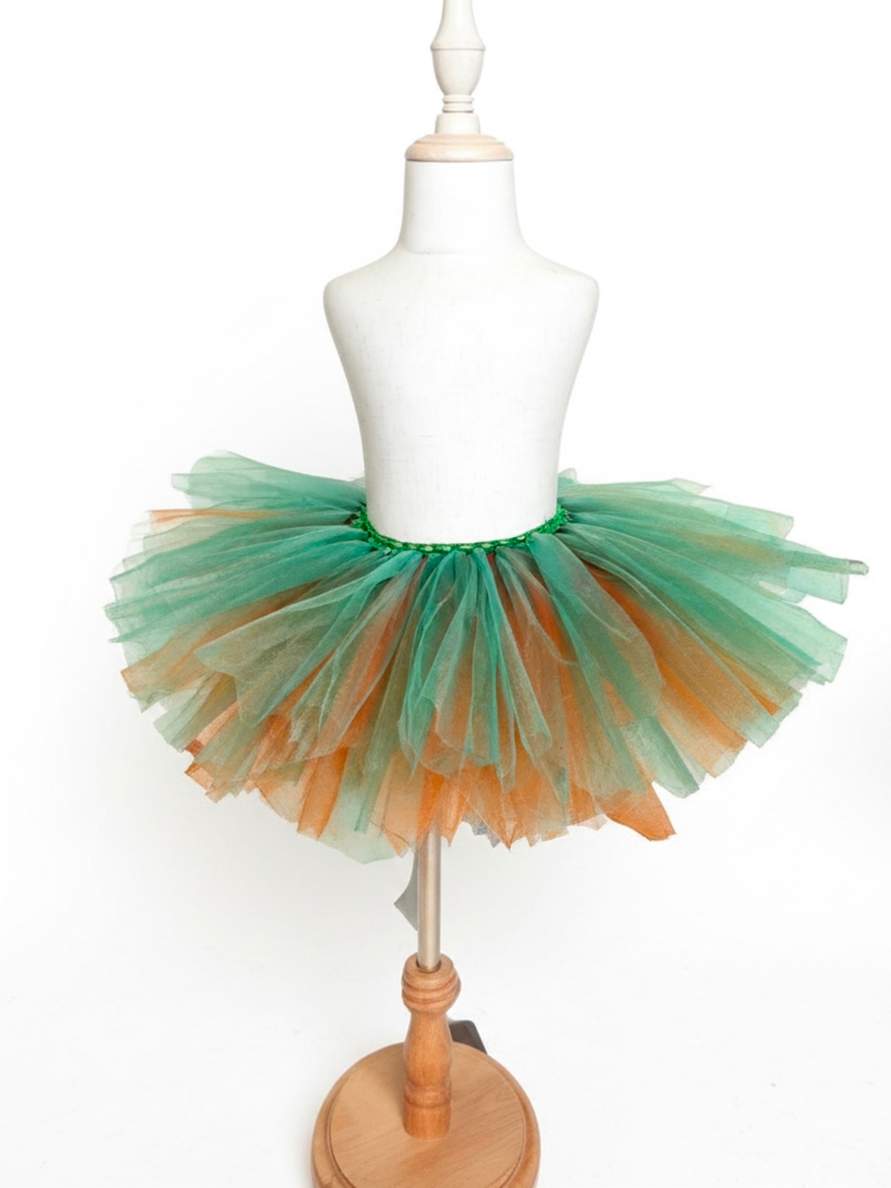 Pumpkin Spice Twirl Tutu view 3