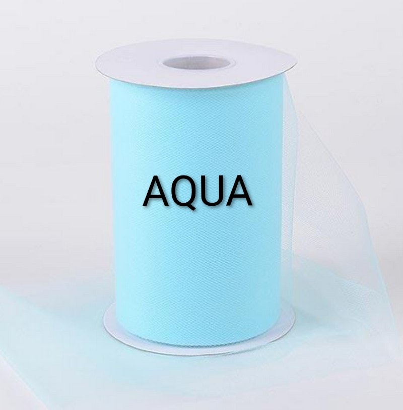 Aqua tulle