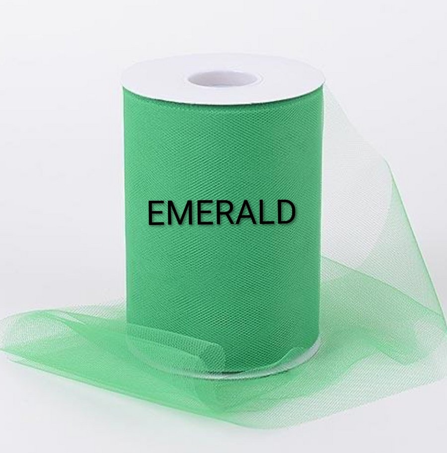 Emerald tulle