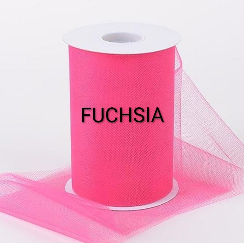 Fuchsia tulle