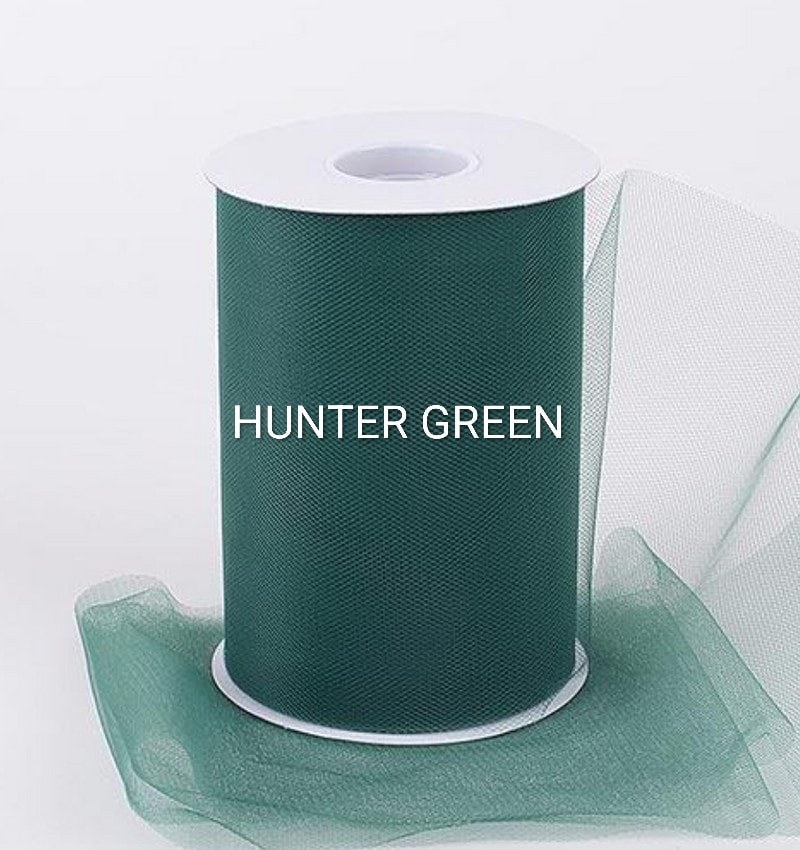 Hunter Green tulle