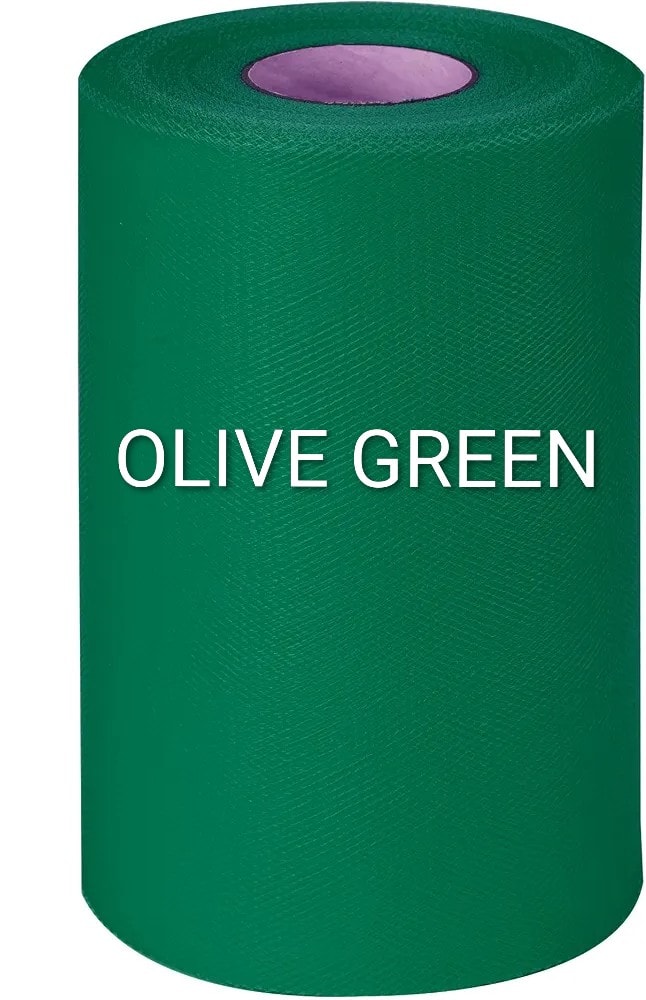 Olive Green tulle