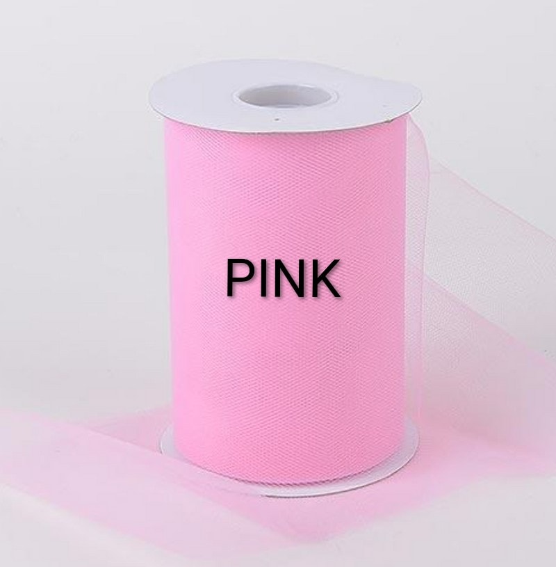 Pink tulle