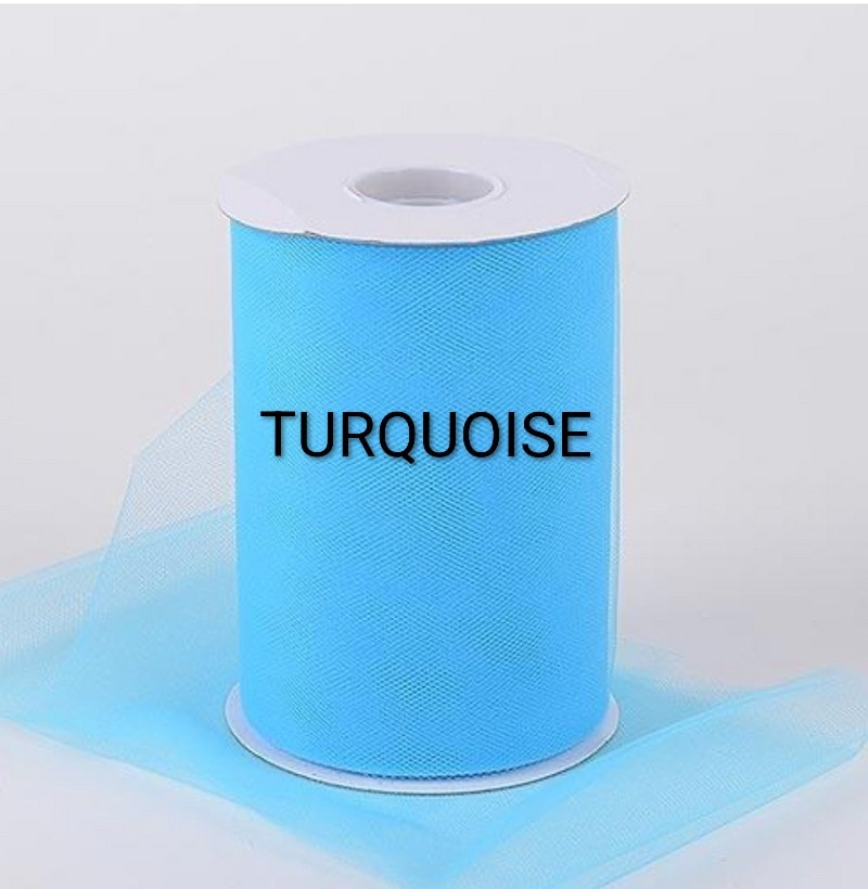 Turquoise tulle